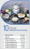 Sistema de cocina Familiar marca ROYAL PRESTIGE - 10 piezas