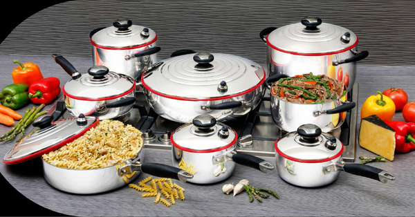 Sistema de cocina Deluxe marca ROYAL PRESTIGE - 18 piezas – DISNAT