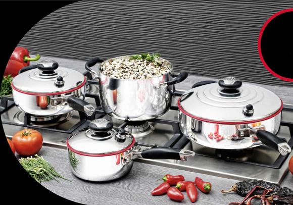 Sistema de cocina Clásico marca ROYAL PRESTIGE - 7 piezas – DISNAT