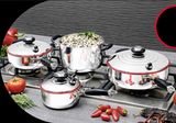 Sistema de cocina Clásico marca ROYAL PRESTIGE - 7 piezas